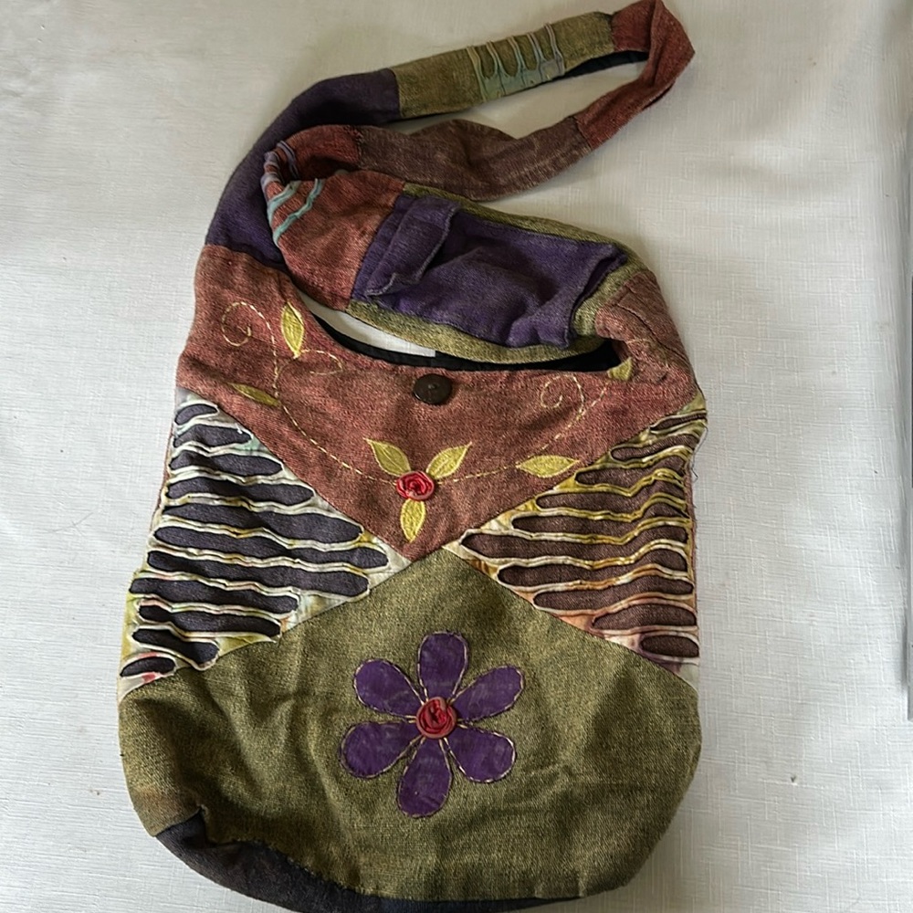 Boho hippie purse